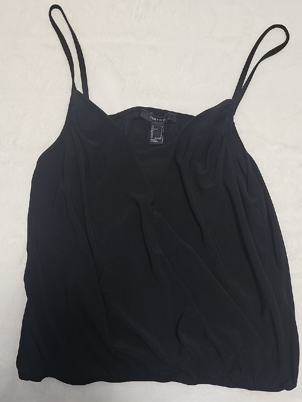 Forever 21 Black Double-Strap Cami